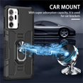 thumbnail image 2 of for Samsung Galaxy Note20 Ultra Case with Metal Ring Kickstand for Women & Men, Heavy-Duty Protection Shockproof Bumper Cover Case for Samsung Galaxy Note 20 Ultra TY Black, 2 of 18