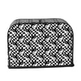 thumbnail image 2 of Vsdgher Ying Yang Checkered 2 Slice Toaster Cover, Appliance Covers Toaster Cover Fits for Most Standard 2 slice Toasters, 2 of 7