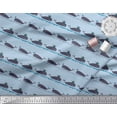 thumbnail image 2 of Soimoi Cotton Poplin Fabric Whale Ocean Print Fabric by The Yard 42 Inch Wide, 2 of 3