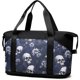 thumbnail image 3 of Fin Semana Lona Deportiva para Mujeres Hombres Calavera Transporte, 3 of 6