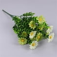 thumbnail image 3 of Artificial Daisies Flowers, Fake Silk Daisy Small Flower Decor, Faux Plastic Stems Bushes Greenery Bundles for Indoor Outdoor Verandah Wedding Spring Decorations, 3 of 4