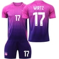thumbnail image 1 of 2024 Copa de Europa Alemania Camiseta de fútbol visitante No. 10 Musiala 13 Muller Jersey Uniforme de equipo para adultos para niños Verano17 Weitz, 1 of 1