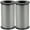 Silver, variant on LoonBalloon 500 Yards Silver Curling Ribbon ‚ 3/16 Inch wide Metallic Decor Wrap (2-Pack)