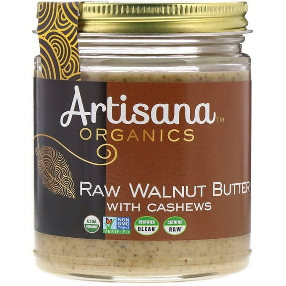 Artisana, Organics, Raw Walnut Butter, 8 oz (pack of 4)