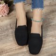 thumbnail image 6 of TKYCMSUAKI Women's Mesh Flats Shoes Crochet Lace Mesh Round Toe Slip On Casual Ballet Flats Dress Shoes for Women Black Flats Shoes Comfortable Memory Foam Flats Shoes, 6 of 8