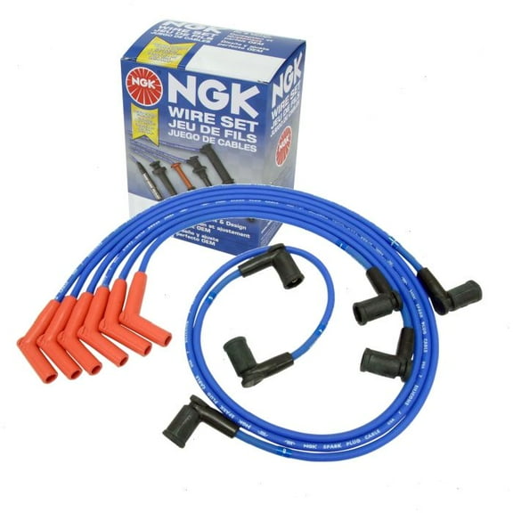 NGK Spark Plug Wire Set compatible with Ford Ranger 3.0L V6 2004-2008