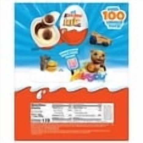 Kinder Joy White Chocolate Surprise Eggs, 0.7 oz., 20 Count with white bowl by OMA