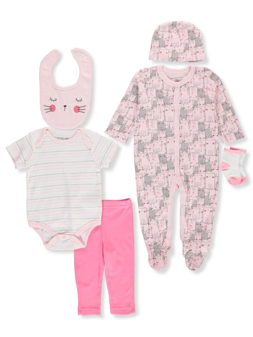 baby girl 7 piece set