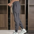 thumbnail image 7 of Men's Lightweight Drawstring Sweatpants Elastic Waist Casual Joggers Athletic Training Pants with Pockets, 7 of 7