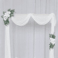 thumbnail image 3 of Artificial Wedding Arch Flower Kit Boho Eucalyptus Garland Curtains Wedding Decoration Welcome Sign,A, 3 of 7