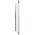 thumbnail image 3 of 30"W x 12"H Half Octagon Top Right (35"W x 17"H Frame Size): Functional, PVC Gable Vent w/ 1" x 4" Flat Trim Frame, 3 of 14