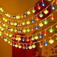 thumbnail image 2 of Lantern Shaped LED String Lights with Flashing Modes, Decorative Hanging Lanterns for Indoor Outdoor Parties, Battery Operated Warm Glow Festival Decor, 2 of 7