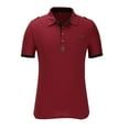 thumbnail image 3 of Men's Slim Fit Short Sleeve Polo Shirt Solid Color Classic Sports Performance T-Shirt with Pockets, 3 of 6
