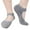 Grey, variant on Women's Bella Grip Cotton Non-Slip for Ballet Yoga Pilates Barre Socks