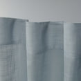 thumbnail image 2 of Exclusive Home Bella Sheer Hidden Tab Top Curtain Panel Pair, 54"x84", Melrose Blue, 2 of 6