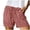 S-Pink, variant on Ulitacool Women'S Shorts High Waist Tie Waist Pants Summer Solid Color Loose Fit Trousers Classic Clothing S L Red
