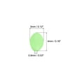 thumbnail image 2 of Uxcell 4x3mm Oval Soft Plastic Luminous Glow Fishing Beads Tackle Tool Green 200 Pieces, 2 of 5