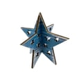 thumbnail image 2 of Cififendec 4th of July Star Tabletop Decor, 4.72"×4.25", Patriotic Red White Blue Hollow-Out Ornament for Dining Table Centerpieces Displays(Blue), 2 of 5