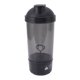 thumbnail image 3 of Botella mezcladora eléctrica de proteínas, portátil, recargable, para leche, café, color negro, 3 of 14