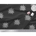 thumbnail image 3 of Soimoi Cotton Voile Fabric Leaves Block Print Fabric by The Yard 42 Inch Wide, 3 of 3