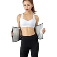 thumbnail image 4 of Sweat Waist Trainer Trimmer for Women Lower Belly Fat Workout Corset Waist Cincher Sport Belt Body Shaper XXL, 4 of 5