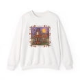 thumbnail image 4 of Cute Haunted House Sweatshirt, Vintage Style Halloween Sweatshirt, 4 of 6