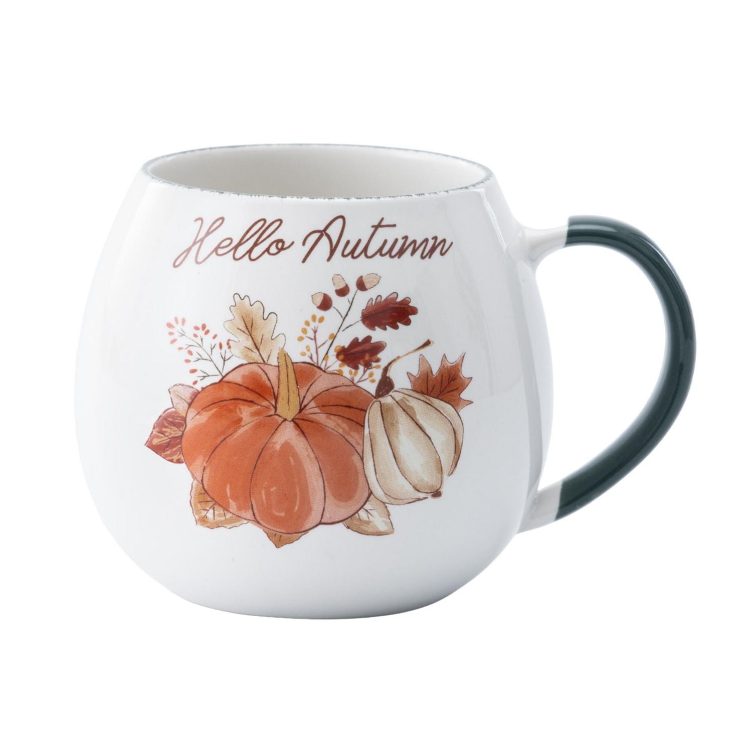 Way to Celebrate Pumpkin Decal Ceramic Mug, 17.9 oz, 1 piece