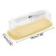 thumbnail image 3 of Contenedor para almacenar queso y queso, recipientes sellados para sándwiches y carne para guardar con caja de queso., 3 of 6