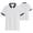 White, variant on HAJWOH Polo Shirts for Men Dressy Casual Button Collared Golf T Shirt Classic Solid Color Business Summer Blouses