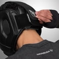 thumbnail image 6 of Hayabusa T3 Full Face T-Cross Hook and Loop Vylar MMA Headgear - Black/Red, 6 of 8