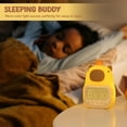 thumbnail image 3 of Capybara Veilleuse avec Réveil Numérique, Mignonne Lampe de Chambre de Bébé Rechargeable à Pression, Veilleuse en Silicone à Intensité Réglable pour Enfants-HAPDEN, 3 of 4