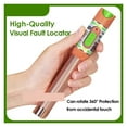 thumbnail image 3 of Optical Fiber Red Light Source Optic Tester,Pen Visual Fault Locator ST FC SC Connector 10KM 30KM 50KM VFL ,Portable, 3 of 8