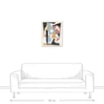 thumbnail image 3 of Creative Products Geo Shapes Stacked Colors 20x24 Canvas Wall Art, 3 of 5