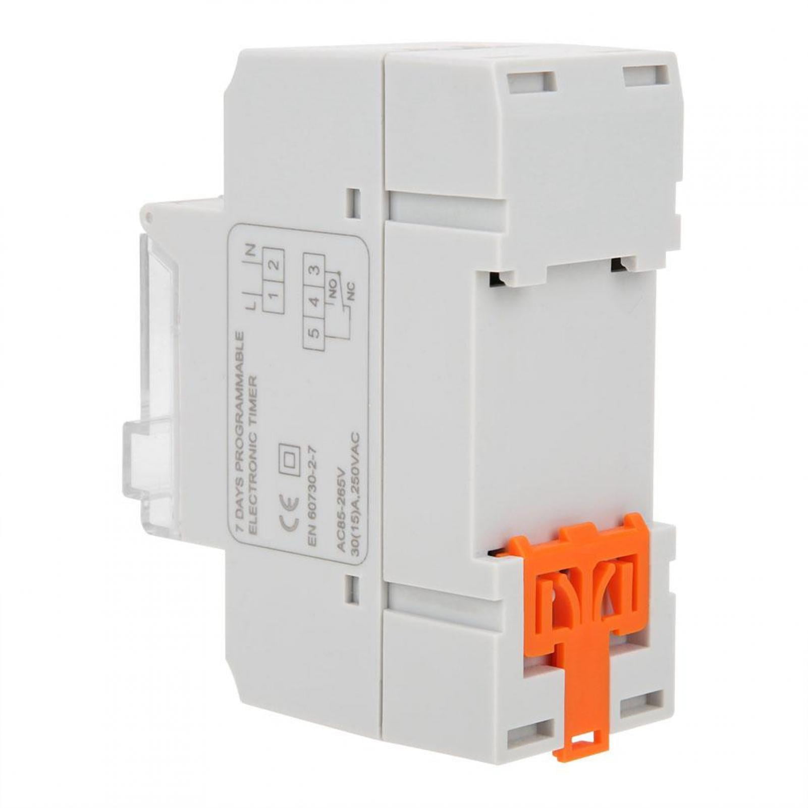 Karlge 7 Days Timer Switches,TM919BK 85~265V AC 30A LCD 7 Days Programmable Digital Timer Switches,LCD Timer Switches
