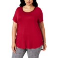 thumbnail image 1 of Alfani Grande Taille 0X Pull Rouge, 1 of 4