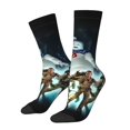 thumbnail image 2 of Ghostbusters Adult Socks Breathable Cozy Soft Crew Socks Novelty Casual Calf Stockings For Men Women, 2 of 8