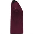 thumbnail image 4 of Holloway 223701.388.3XL Ladies Momentum Team T-Shirt, Maroon & Black - 3XL, 4 of 5
