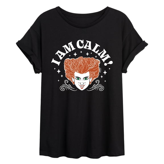Hocus Pocus - I am Calm - Juniors Ideal Flowy Muscle T-Shirt