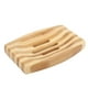 thumbnail image 3 of Bandeja de jabón de madera, diseño revolucionario de bambú natural de la jabonera de la bandeja del jabón del cuarto de baño de madera de bambú, 3 of 8