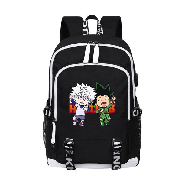 Anime Hunter x Hunter Backpack Student Book Bag Laptop School Bag