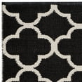 thumbnail image 4 of SAFAVIEH Montauk Nelson Geometric Cotton Area Rug, Black/Ivory, 2'6" x 4', 4 of 5