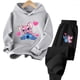 thumbnail image 3 of Conjunto de sudadera con capucha de Stitch Kawaii de marca, sudadera con capucha Later, jersey de manga larga de Sonic, conjunto de chándal para niño y niña, 3 of 5
