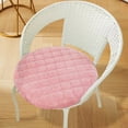 thumbnail image 5 of Round Seat Cushion 30cm Soft Chair Cushions With Non-Slip Washable Corduroy Fabric Seat Cushion With Zip Seat Padding Chair Cushion For Indoor Dining Room, 5 of 5