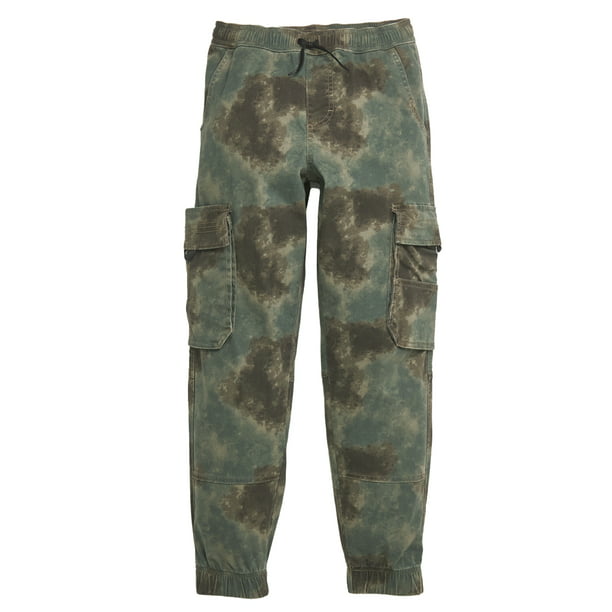 Wrangler® Boy's Loose Fit Cargo Jogger with Elasticized Cuffs, Sizes 4 ...