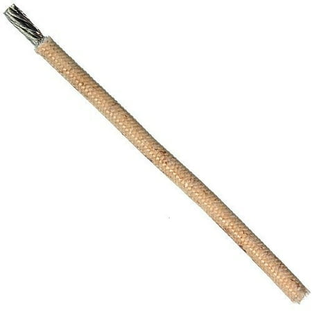 High temperature wire, 8 AWG, 25' roll.