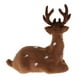 thumbnail image 4 of Accesorios de Ciervo Reno de Navidad Perfecl Modelo Juguete para Niños Marrón Oscuro Sentado Figuritas de animales coleccionables, 4 of 7