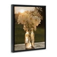 thumbnail image 3 of Stupell Industries Warm Meadow Daisies Mason Jar Rural Picnic Flowers Jet Black Framed Floating Canvas Wall Art, 16x20, by Lori Deiter, 3 of 5