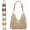 C, variant on New Fashionable Handmade Woven Bag, Crochet Bucket Bag for Women, Handbags Hobo Handmade Flower Tote Bags(F)