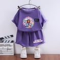 thumbnail image 4 of Gabbys Dollhouses-Conjunto de camiseta de verano para niños y niñas, ropa para niños, pantalones cortos, Tops de cumpleaños de dibujos animados, camisetas, chándales deportivos, trajes, 4 of 5