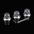 thumbnail image 3 of LICEWO 3Pcs Electric Guitar Bass Top Hat Knobs Replacements Clear Knobs Speed Volumes Tone Control Knobs Guitar Contral Knobs, 3 of 9